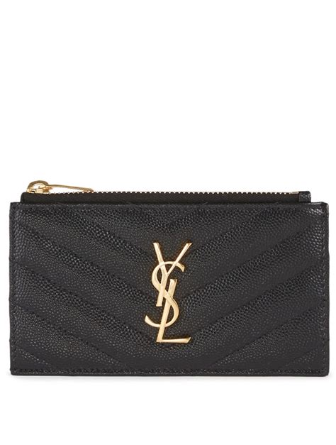 ysl card holder price|ysl monogram wallet price.